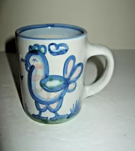M. A. Hadley Keramik Huhn Henne Kaffeebecher The End Bauernhof Tier Tasse - Bild 1 von 6