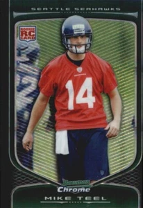 2009 Bowman Chrome Mike Teel #160 RC Rookie Xfractor Xfractors /250 🏈 - Bild 1 von 1