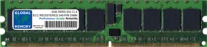 2GB DDR2 533MHz PC2-4200 240-PIN ECC REGISTERED RDIMM SERVER/WORKSTATION RAM - Picture 1 of 1