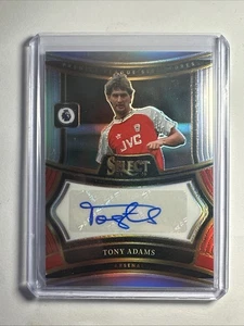 2024-25 Panini Select Premier League Tony Adams Silver Prizm Signatures Auto - Picture 1 of 2