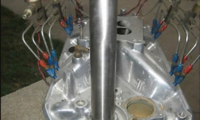 AMC AMX Javelin Rebel Ambassador machine V8 290-401 stainless oil fill tube - Image 1 of 2