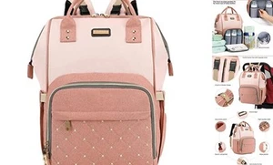 Diaper Bag Backpack, Diaper Bags For Baby Girls Boys, Baby Bags For Moms Dads, - Picture 1 of 7