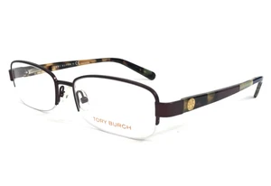 Marco de gafas Tory Burch TY1031 147 púrpura marrón tortuga rectángulo 52-16-135 - Imagen 1 de 13