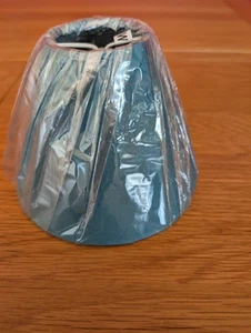 Lamp Shade Small Teal Lampshade for Table Wall Light Decor Pendant clip on - Picture 1 of 6