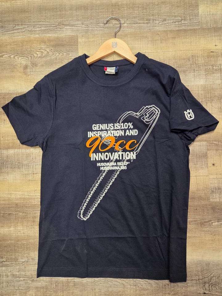 Husqvarna Fan T-Shirt 90 CC marin blue / Unisex L / Sonderedition / 535284003 - Bild 1 von 1