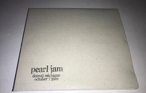 Pearl Jam Detroit October 7, 2000 Cd - Imagen 1 de 7