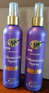 Lot Of 2 OGX Hairspray Niacinamide+ Volumizing Spray Root Lift 7.9oz Each - Picture 1 of 3