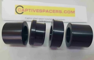 Triumph Bonneville T120 + T120 Black 2016 - Captive wheel spacers. Full set. - Picture 1 of 1