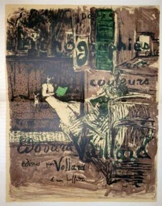 “COVERTURE DE L´ALBUM PAYSAGES ET INTERIEURS” BY VUILLARD – 1948 LITHOGRAPH 2W94 - Picture 1 of 1