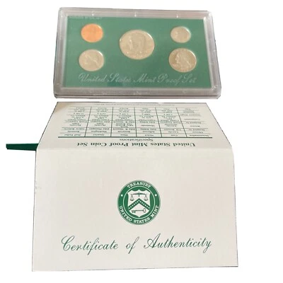 1998-S Proof Set United States US Mint Original Government Packaging Box w/ COA  - Image 1 of 4