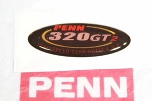 Penn GT Levelwind Left Side Frame Decal / Emblem #238-320GT2 - Picture 1 of 1