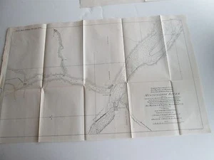 1878 MAP, MISSISSIPPI RIVER, MINNESOTA RIVER TO JUNCTION OHIO RIVER, DIAGRAM 7 - Picture 1 of 1