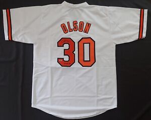 Gregg Olson Autographed XL Jersey RSA COA MLB Orioles Diamondbacks Dodgers