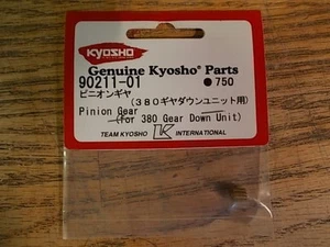 90211-01 Pinion Gear (380 Gear Down Unit) - Kyosho Vintage Airplane Le Mans - Picture 1 of 3