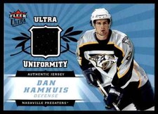 2006-07 FLEER ULTRA JERSEY Dan Hamhuis Nashville Predators #F-DH