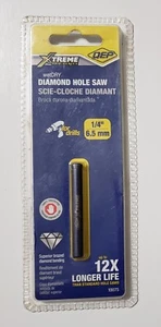 QEP Xtreme Pro Series 1/4 in. Pro Wet/Dry Diamond Hole Saw Bit Part #10075 - Picture 1 of 3