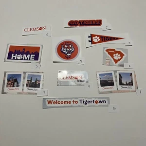 Clemson University Welcome to Tiger Town Stickers, Vinyl and Paper - Picture 1 of 11