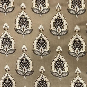 Vintage Motif Jacquard Fabric, 54" Wide, for Upholstery Window, Sold by the Yard - Picture 1 of 10