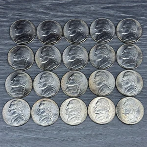 2004 P Jefferson Nickel 5 Cent Coin Lot 20 Lewis & Clark Circ Y786 - Picture 1 of 11