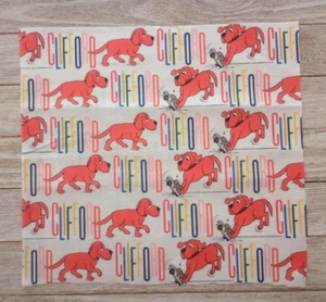 Tela de coser Clifford The Big Red Dog pieza de personaje artesanal 10" X 9" - Imagen 1 de 2