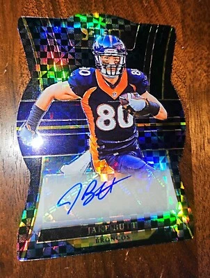 Jake Butt 2017 Select Black Refractor Die-Cut Xfractor Rc Auto Masterpiece Type - Image 1 of 2