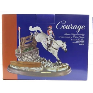 Courage 2000 Porcelain Breyer Gallery USET Olympic Series - X Country Water Jump - Picture 1 of 13