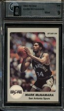 1983-84 STAR 248 MARK MCNAMARA GAI MINT 9 BK