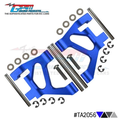 Juego de brazo inferior trasero de aluminio GPM para TAMIYA TA02 Foto 1 de 3