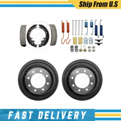 Rear Drums Brake Shoes & Hardware Spring Kit for Dodge Ram 2500 1996-1999 - Image 1 of 4