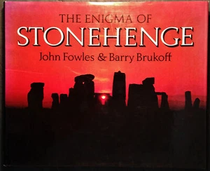 The Enigma of Stonehenge by John Fowles & Barry Brukoff, 1980 Hardcover - Picture 1 of 9