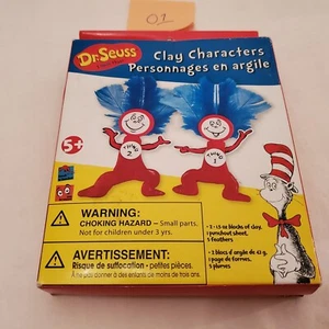 New Thing 1 & 2 Dr Seuss Cat in the Hat Action Figure Clay Characters 2010 And 1 - Picture 1 of 24