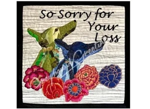 So Sorry for Your Loss Greyhound Dog Sympathy Cards, set of 4, with envelopes - Picture 1 of 3
