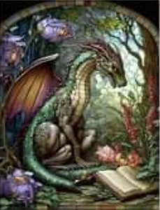 DRAGON (18) CROSS STITCH PATTERN - Picture 1 of 2