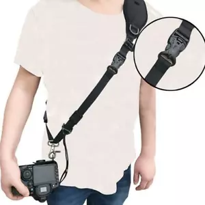 Camera Neck Strap Quick Single Shoulder Belt Sling for SLR/DSLR  - Picture 1 of 2