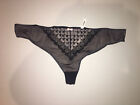Adore Me Thong Size 5X Black New 