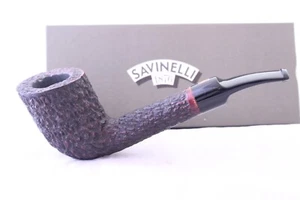Pfeife, Pipe Pipa SAVINELLI LINEA ARTISAN, Rustic aus den 80-90ern, Neu mit Box - Picture 1 of 11