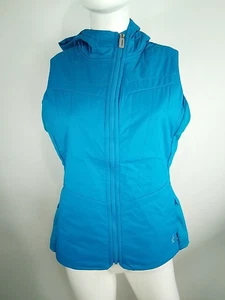 Smartwool Women Smartloft Vest Deep Pool Blue Medium 17118-N82 - Picture 1 of 10