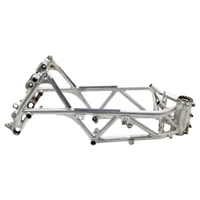 2003 - 2006 DUCATI 999 999S FRAME MAIN CHASSIS SILVER STOCK STRAIGHT - Image 1 of 4