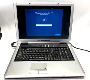 Alienware m5700i-R2 T7600/4GB DDR2/x1800/240GB SSD/Win10P - FOR PARTS - Picture 1 of 17