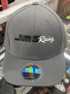 Cappello JMS Racing company Flex Fit grigio con nero e bianco LoGo - Foto 1 di 4