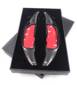 ECHT CARBON DSG Shift Rocker Extension Shift Paddle para AMG C63 E63 S63 14-20 - Imagen 1 de 8