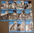 11 Issues Model Railroader 1951 (missing September) Articles Layouts Diagrams