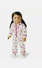 American Girl Warm Wishes flannel Pajamas  Slippers Set NEW Pj's snowflake