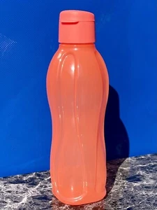 Botella de agua Tupperware con sello hermético líquido grande 1L nuevo color melón - Imagen 1 de 2