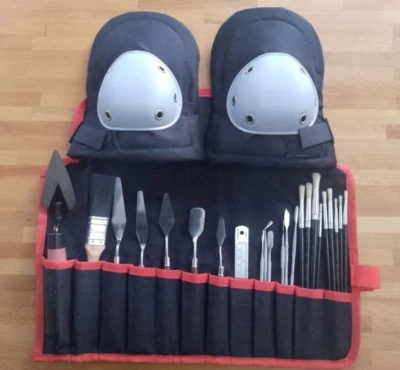 Arqueólogo Arqueología Excavación Encuentra Kit de Herramientas Set Grande Enrollable Lona Estuche Set 3