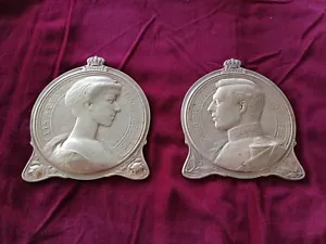 STEMMI DEI REALI BELGA 1916 IN BRONZO - Foto 1 di 11