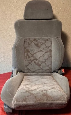🏅 Asiento de pasajero delantero gris tela fabricante original Mitsubishi Eclipse Gst GSX 1995-1999 Foto 1 de 4