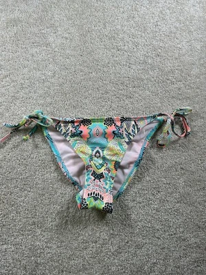 Xhilaration Women's Bikini Bottoms Small Multicolor Nylon Spandex - Image 1 of 4