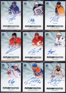 2011-12 SP Authentic Future Watch Autograph Rc xx/999  10 Card Lot - Picture 1 of 4