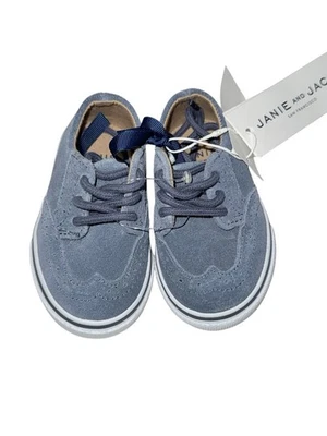 Janie & Jack младенца мальчиков синий замшевые туфли-размер 4-новый с Ярлыками - Изображение 1 из 3